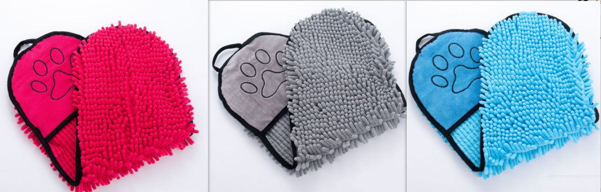 Super saugfähiges Hunde- & Katzenhandtuch aus Mikrofaser