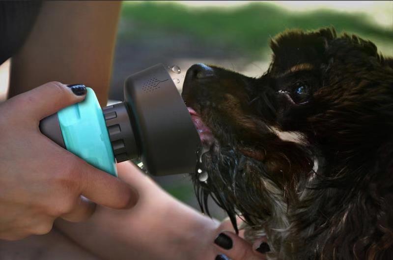 Outdoor-Hundetrinkflasche – Faltbarer Wasserbehälter für Reisen