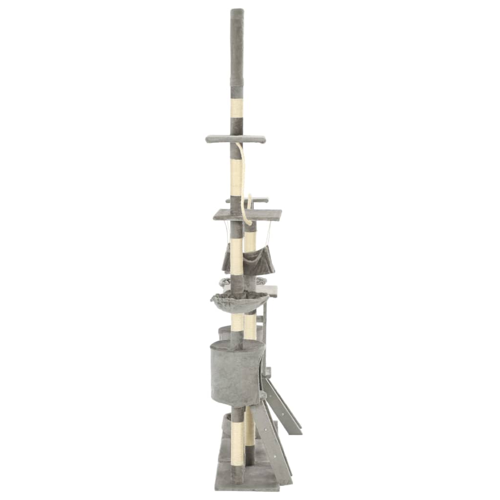 Kratzbaum mit Sisal-Kratzsäulen (Höhe 230–250 cm)